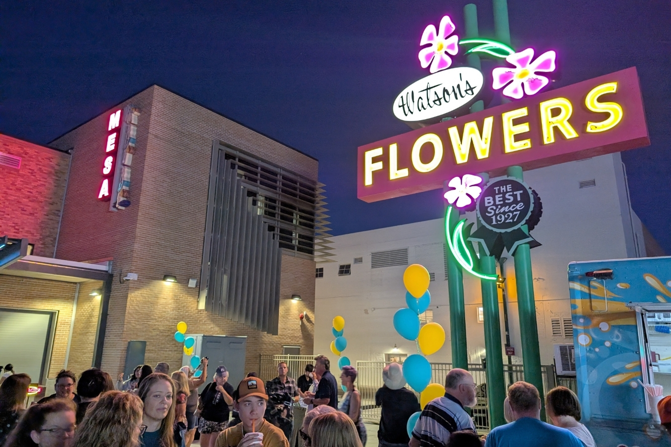 A Garden Glows in Mesa